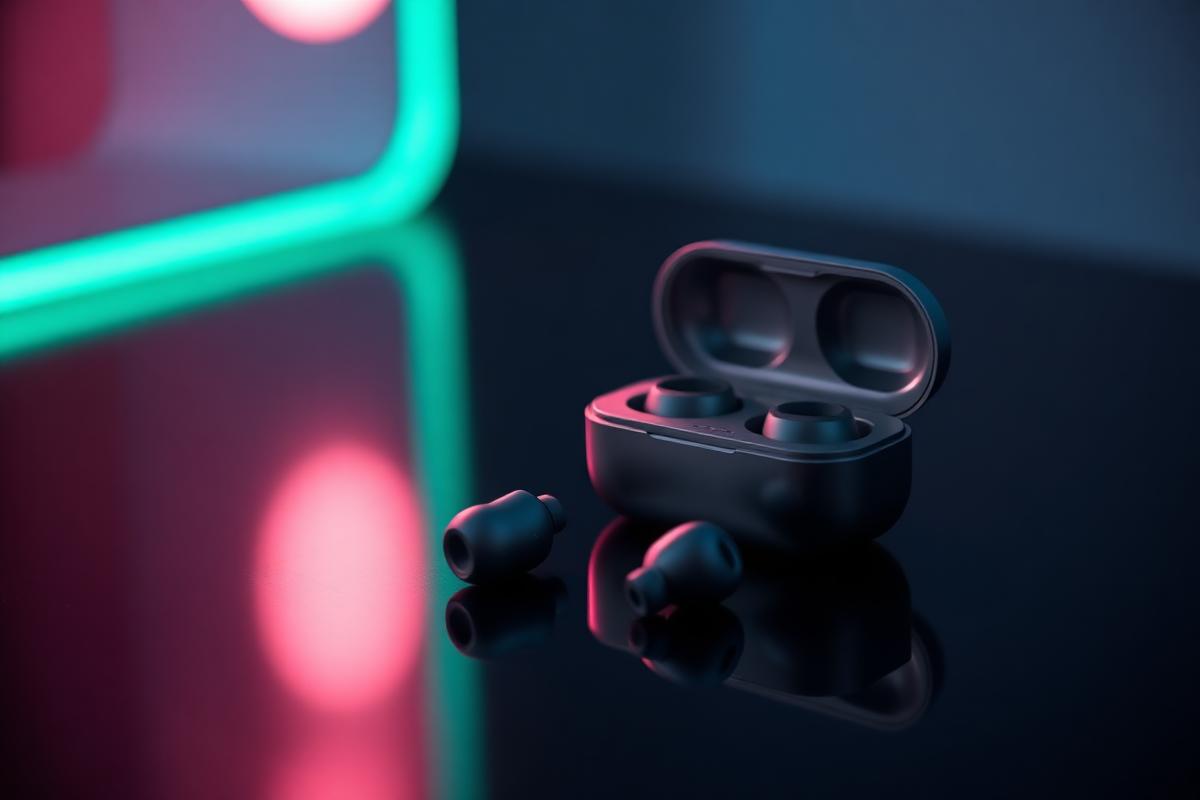 Audífonos inalámbricos premium.